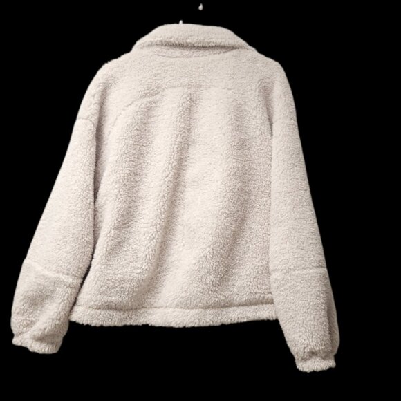 Lululemon Cinchable Fleece Zip-Up White Opal - Picture 2 of 7
